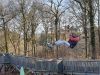 Tyroliennes géantes accrobranche Normandie etape en foret